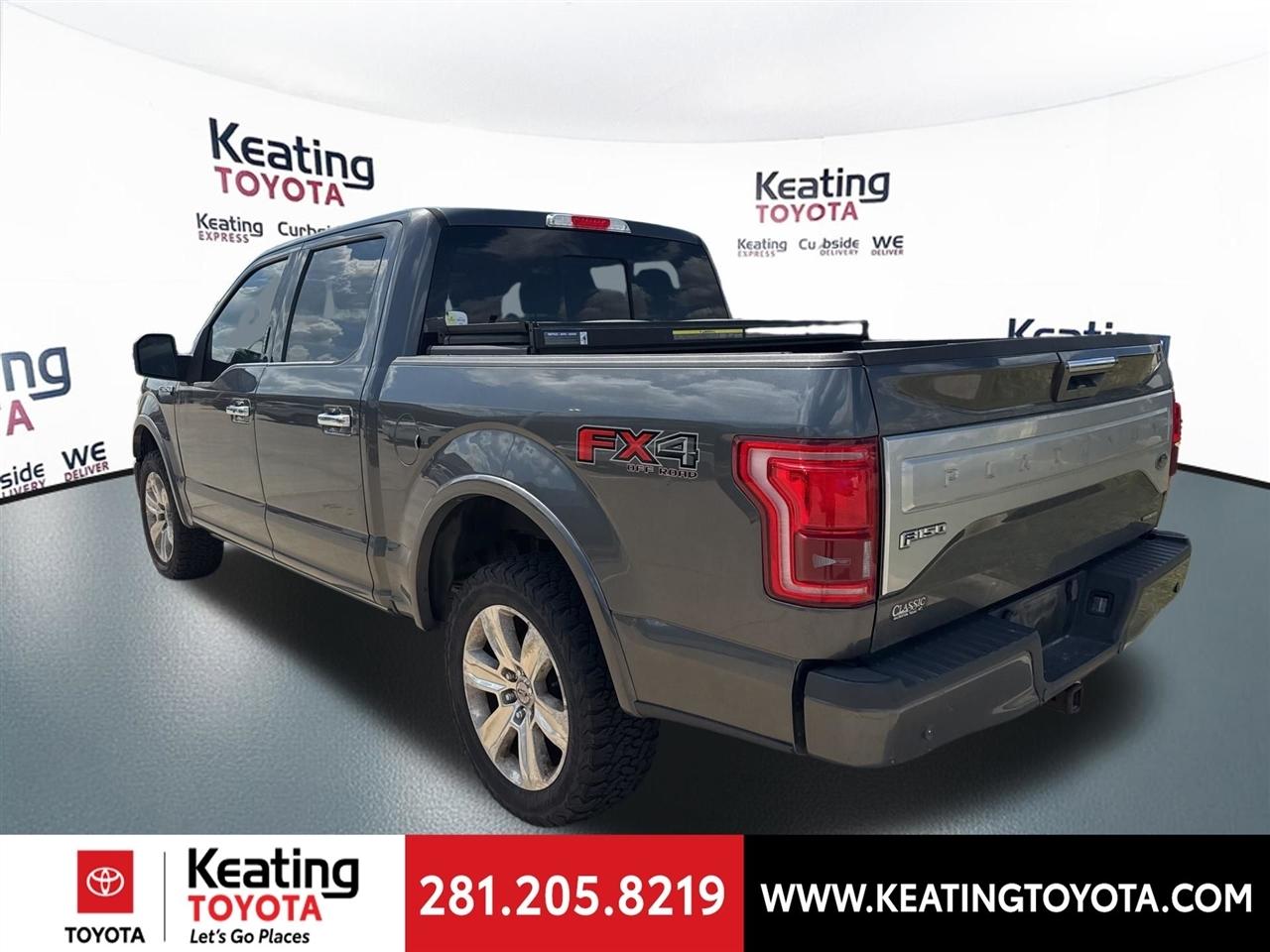 Ford F-150 Lariat SuperCrew 5.5-ft. Bed 4WD 2016