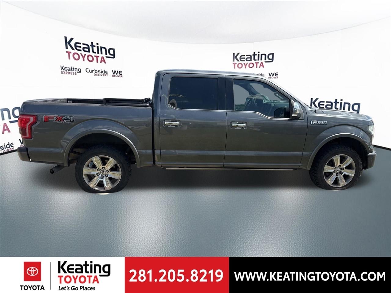 Ford F-150 Lariat SuperCrew 5.5-ft. Bed 4WD 2016