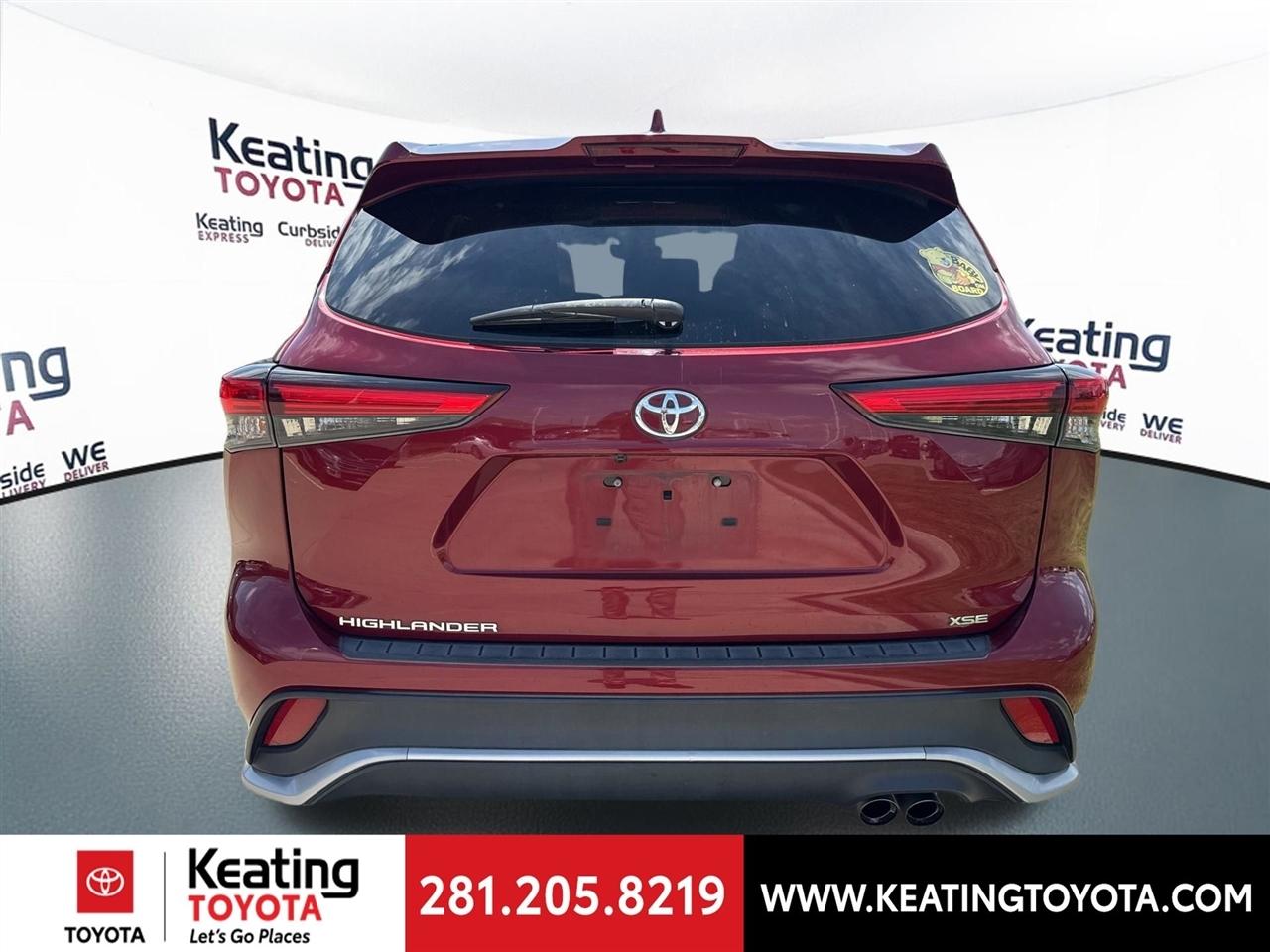 Toyota Highlander XSE FWD V6 2022