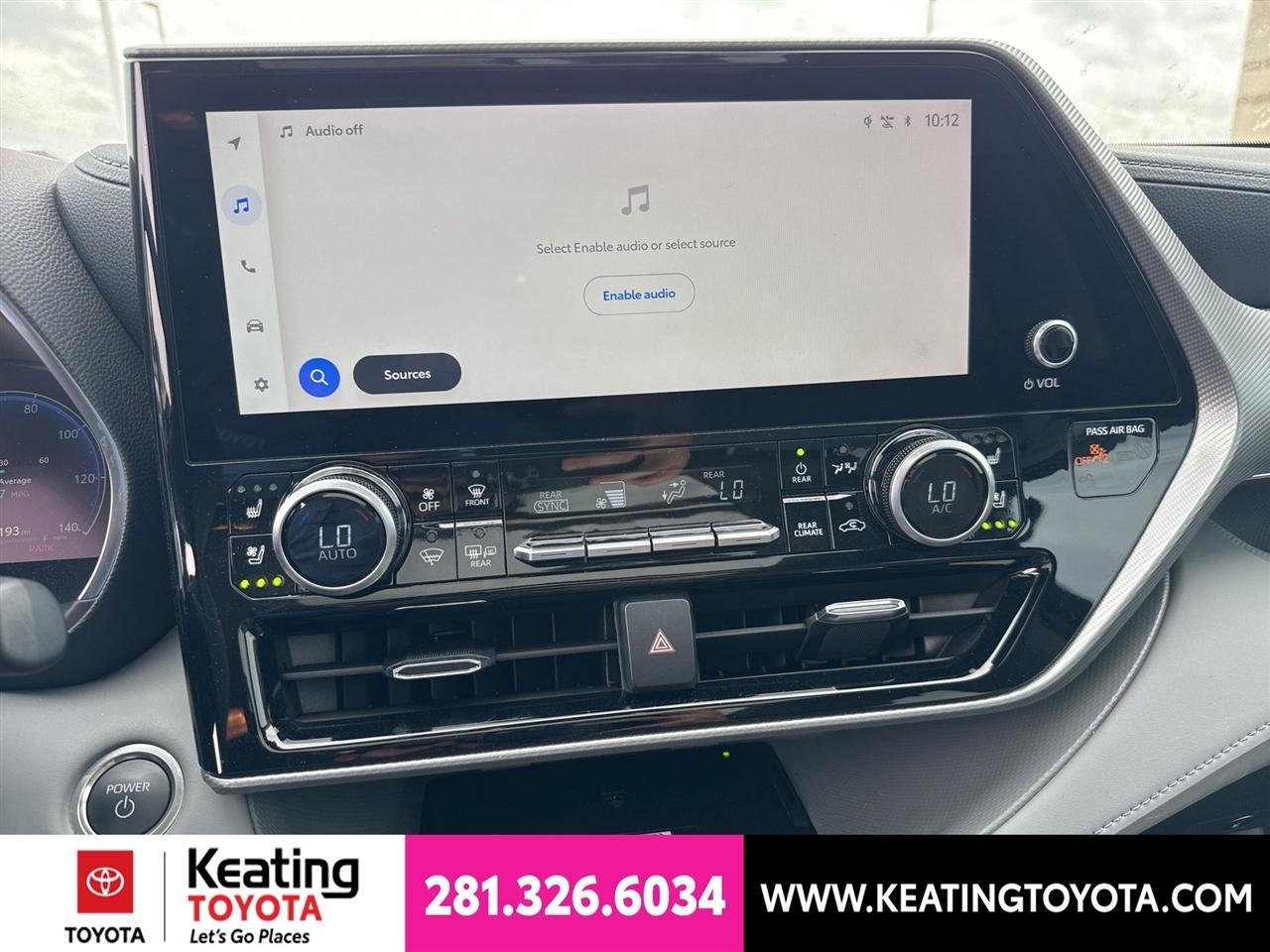 Toyota Highlander Hybrid Platinum AWD 2025