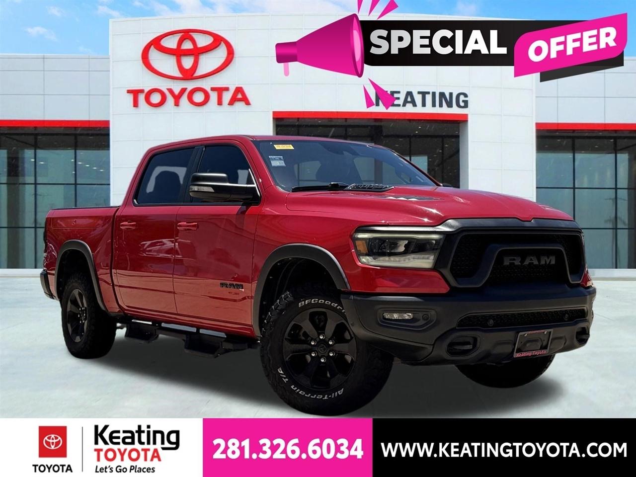 2021 RAM 1500 Rebel Crew Cab SB 4WD