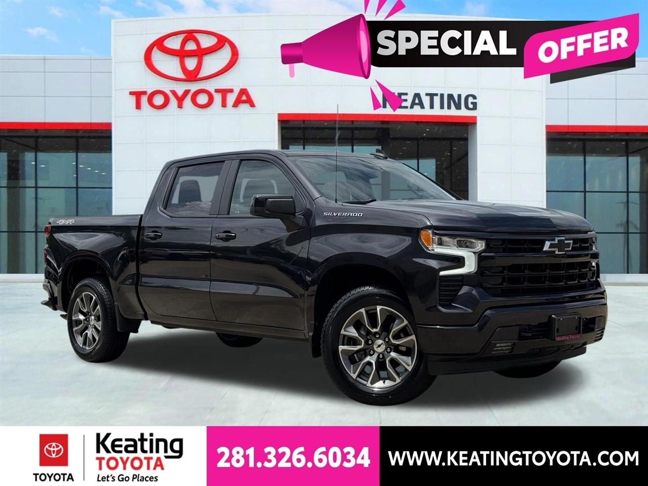 2022 Chevrolet Silverado 1500 RST Crew Cab 4WD