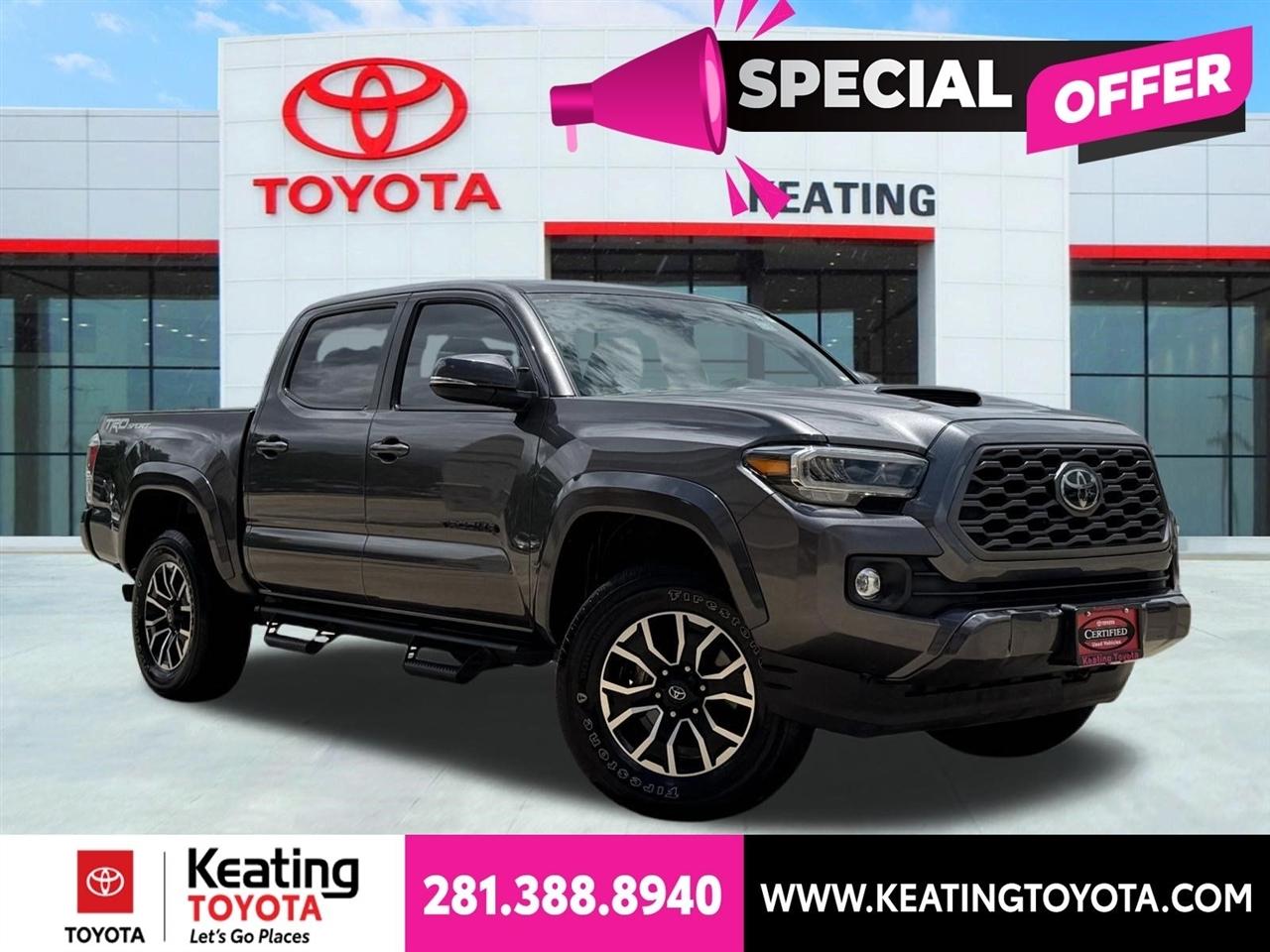 Toyota Tacoma SR5 Double Cab Long Bed V6 6AT 2WD 2021