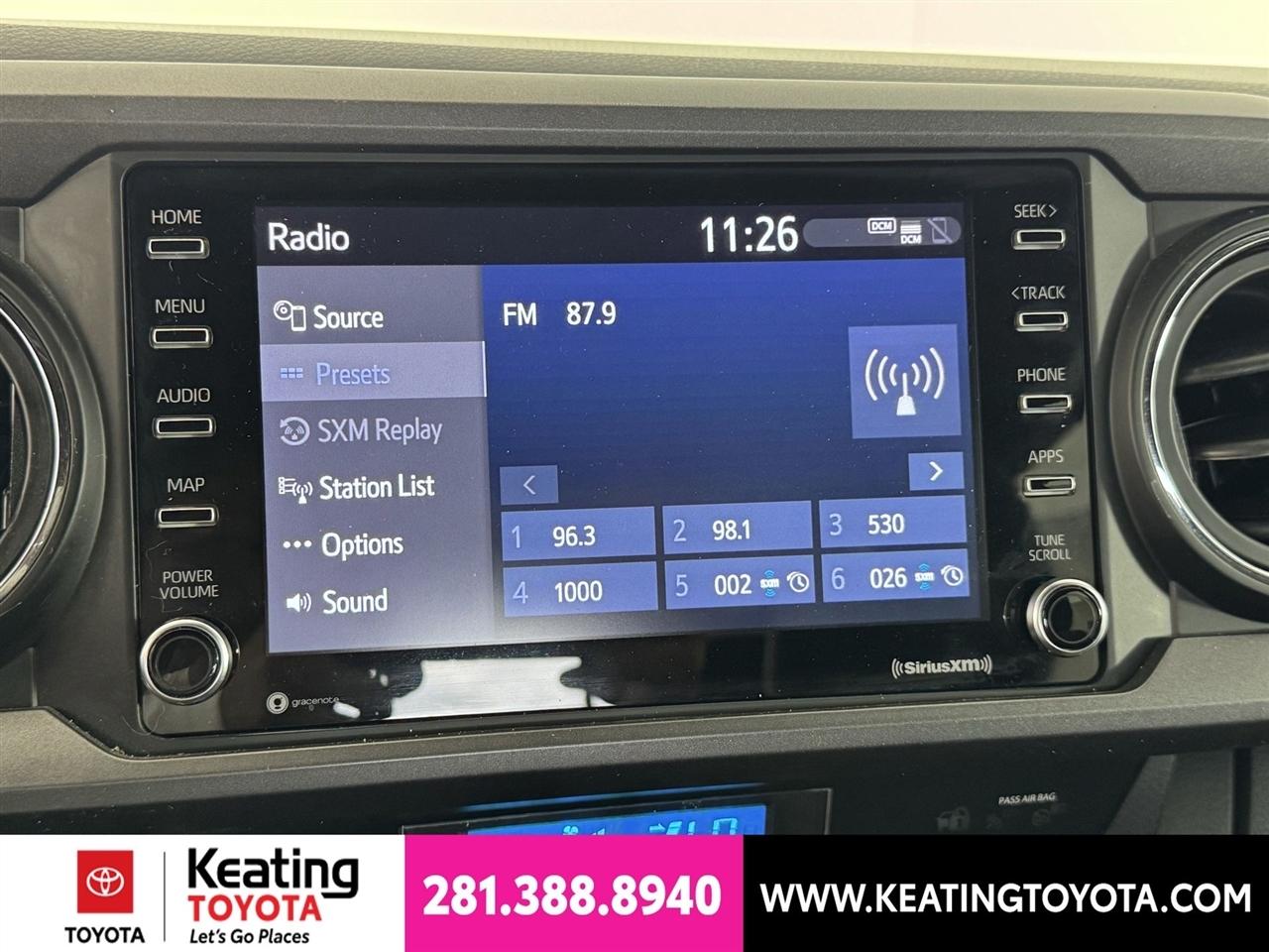 Toyota Tacoma SR5 Double Cab Long Bed V6 6AT 2WD 2021