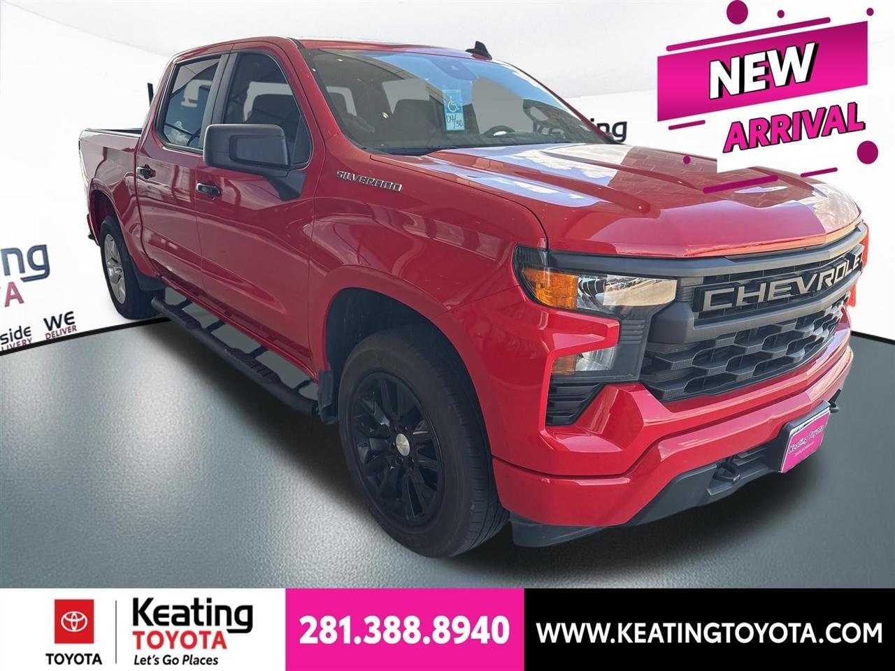 Chevrolet Silverado 1500 Custom Crew Cab 4WD 2024