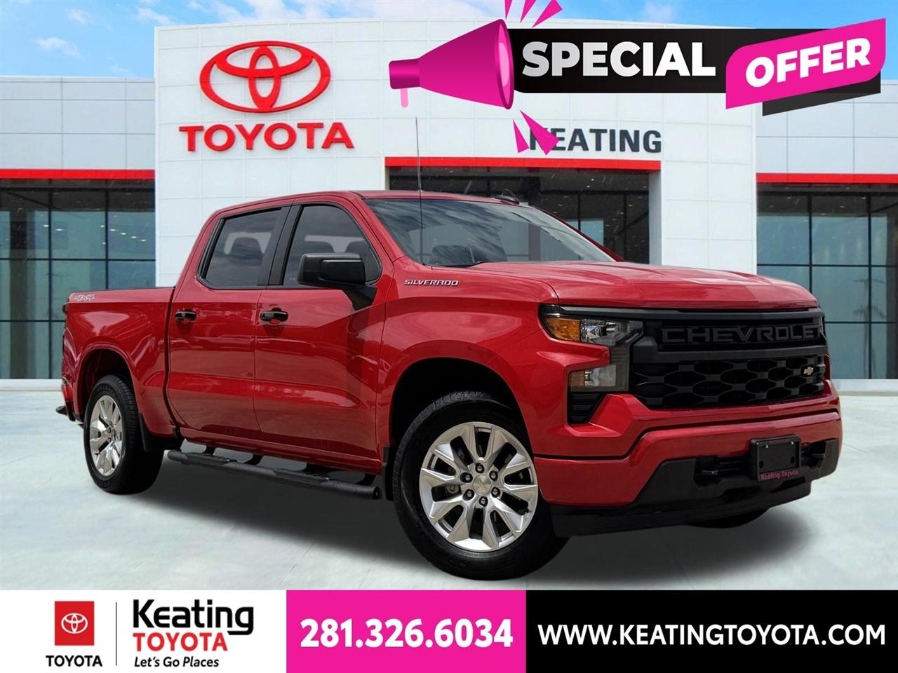 2024 Chevrolet Silverado 1500 Custom Crew Cab 4WD
