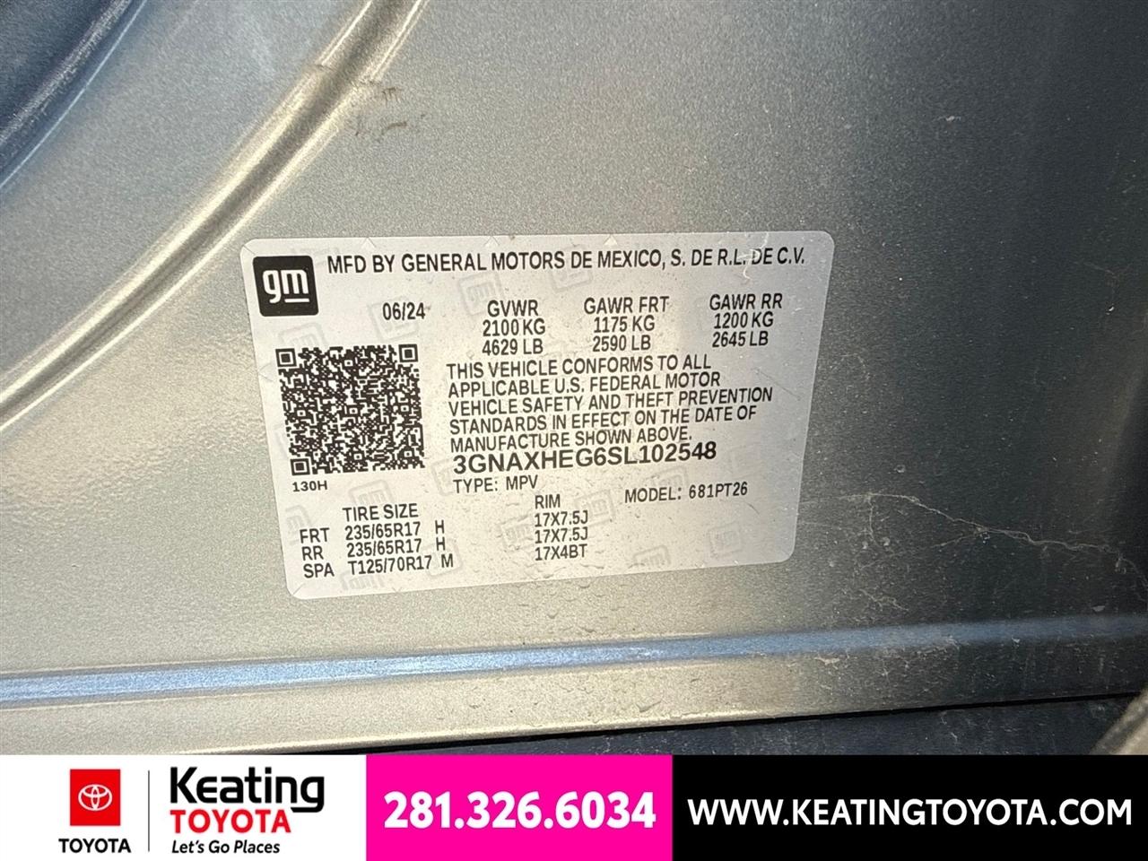Chevrolet Equinox LT 2WD 2025