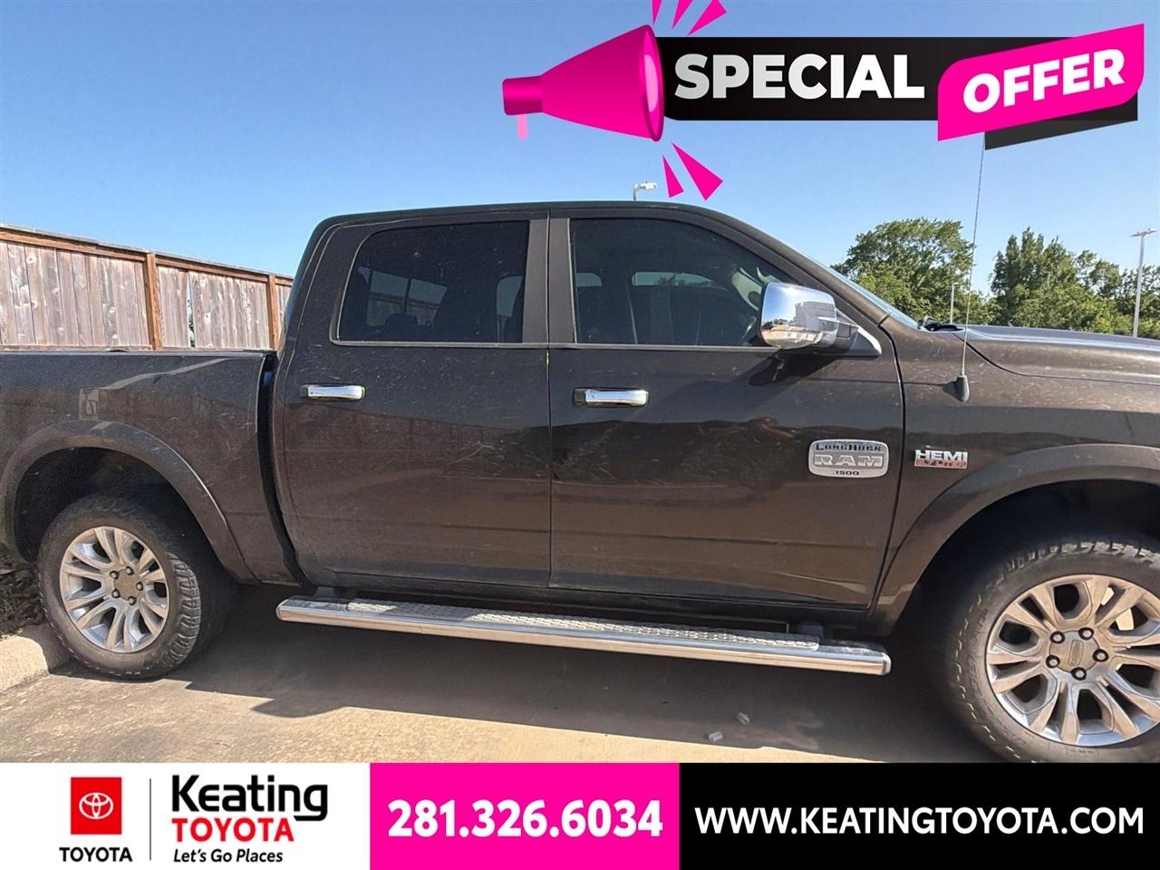 RAM 1500 Laramie Longhorn Edition Crew Cab SWB 2WD 2014