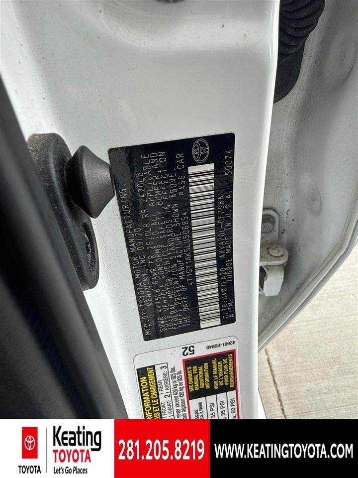 Toyota Camry SE 2020