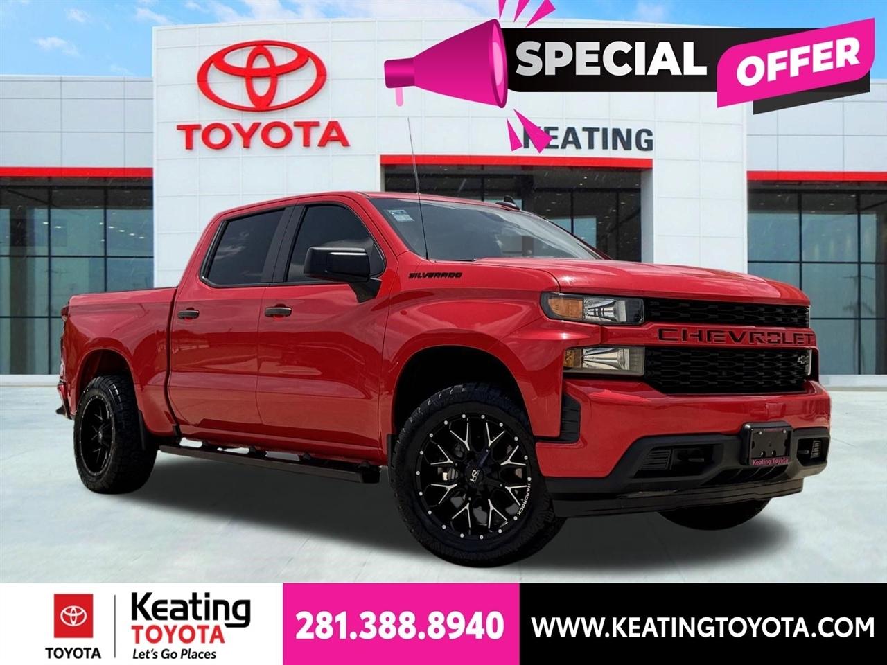 2022 Chevrolet Silverado 1500 Limited Custom Crew Cab Short Box 2WD