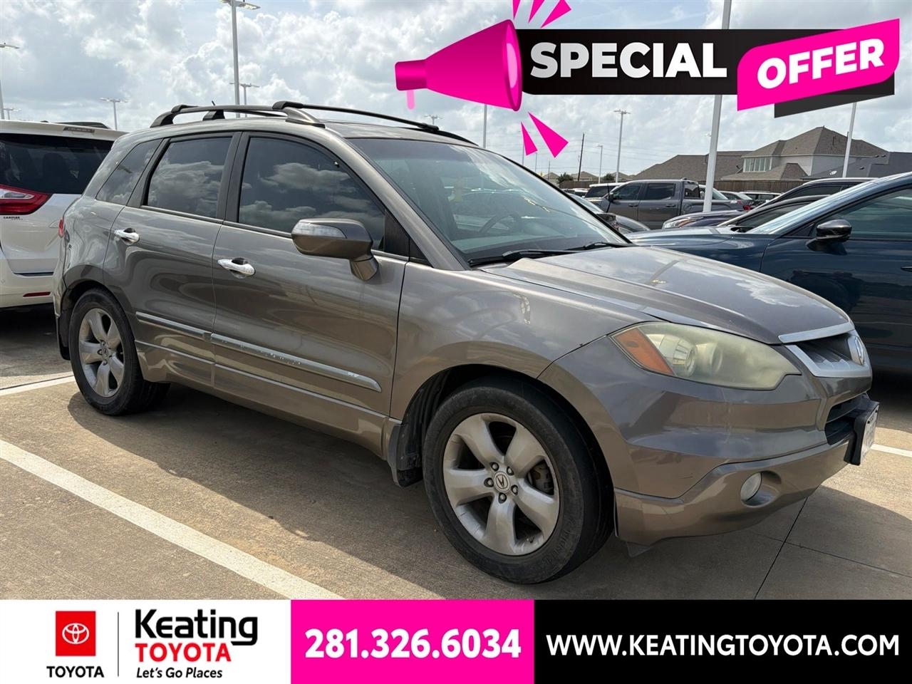2008 Acura RDX 5-Spd AT with Technology Package