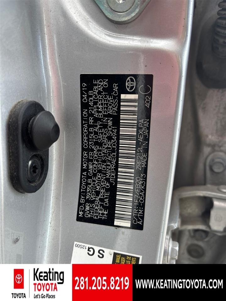 Toyota Corolla LE 2020