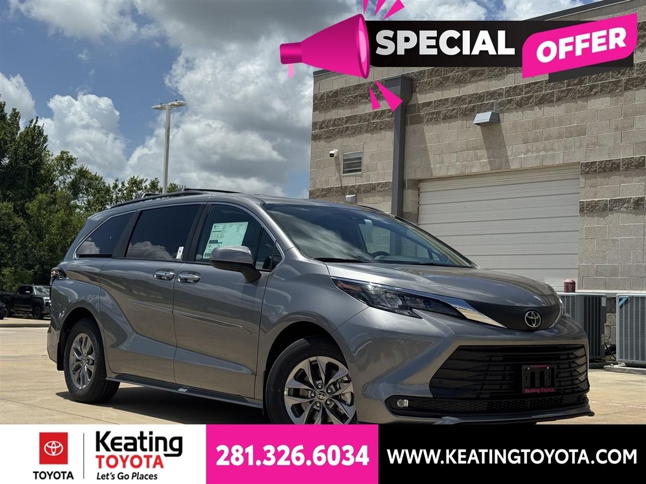 Toyota Sienna XLE 7-Passenger 2026