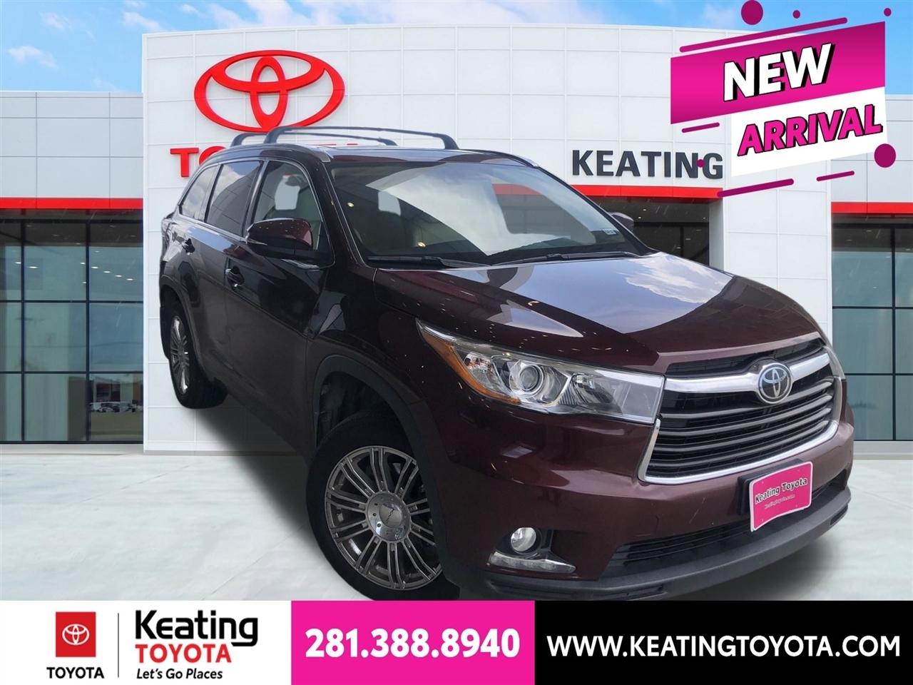 Toyota Highlander Limited Platinum AWD V6 2016