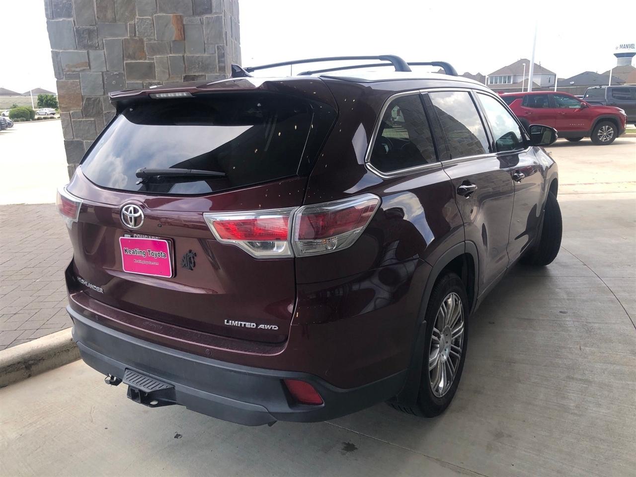 Toyota Highlander Limited Platinum AWD V6 2016
