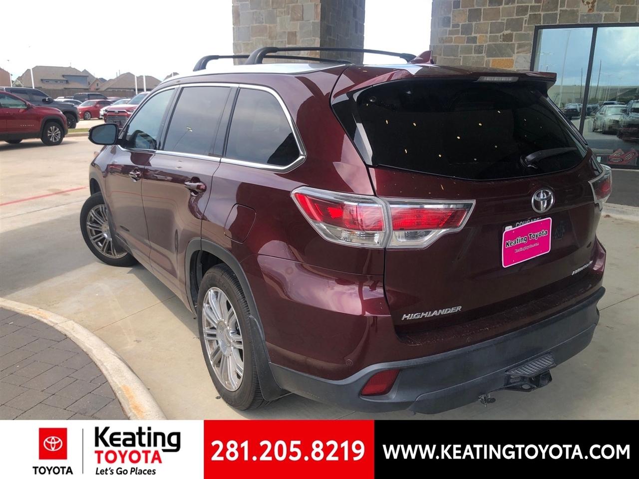 Toyota Highlander Limited Platinum AWD V6 2016