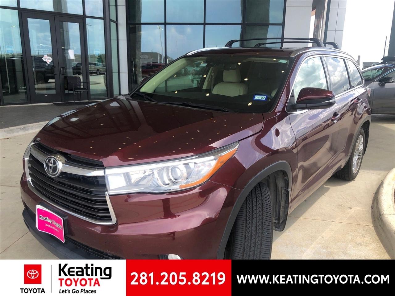 Toyota Highlander Limited Platinum AWD V6 2016