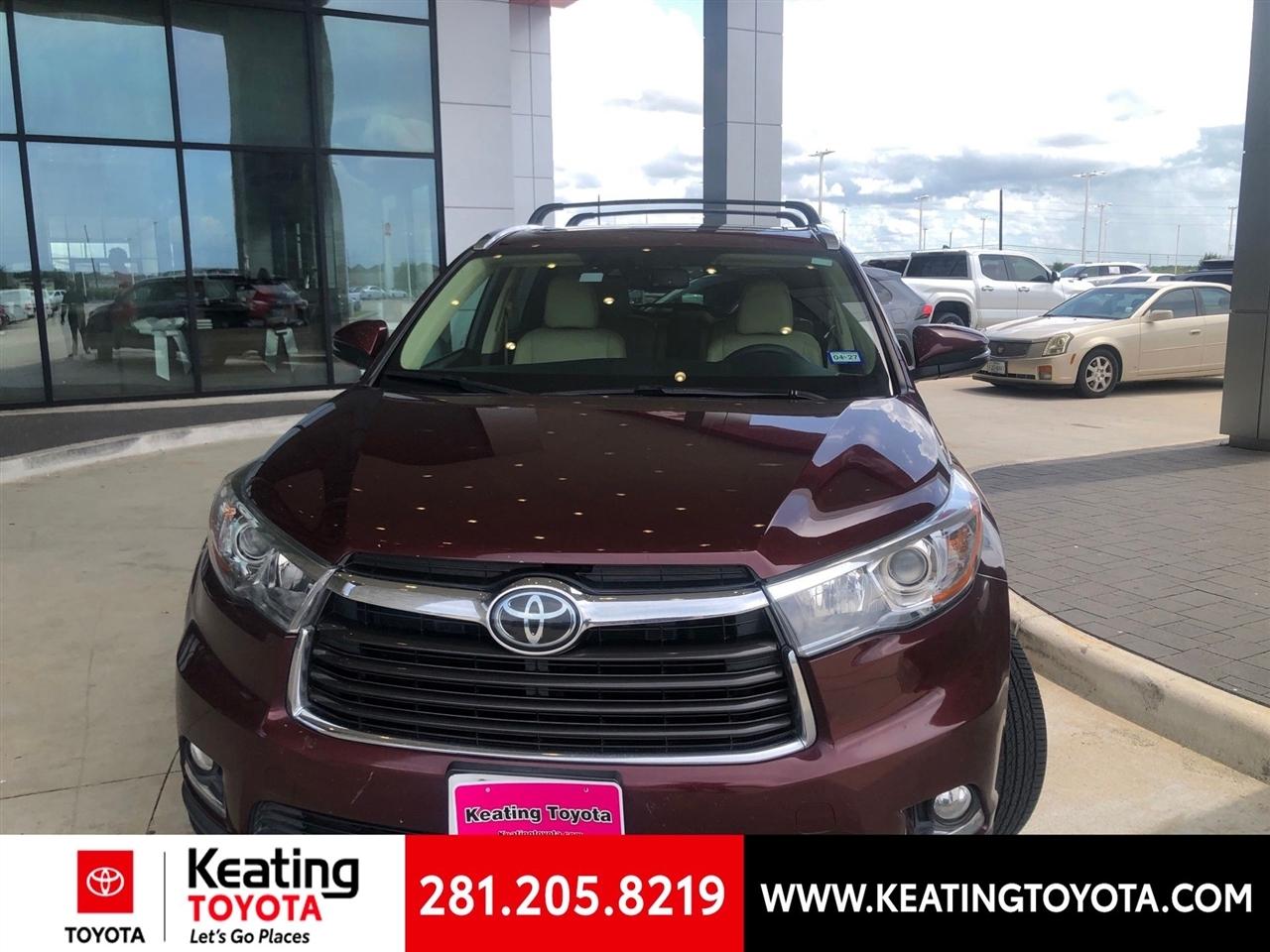 Toyota Highlander Limited Platinum AWD V6 2016