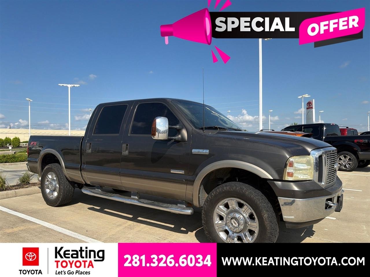 2006 Ford F-250 SD XLT Crew Cab Long Bed 4WD