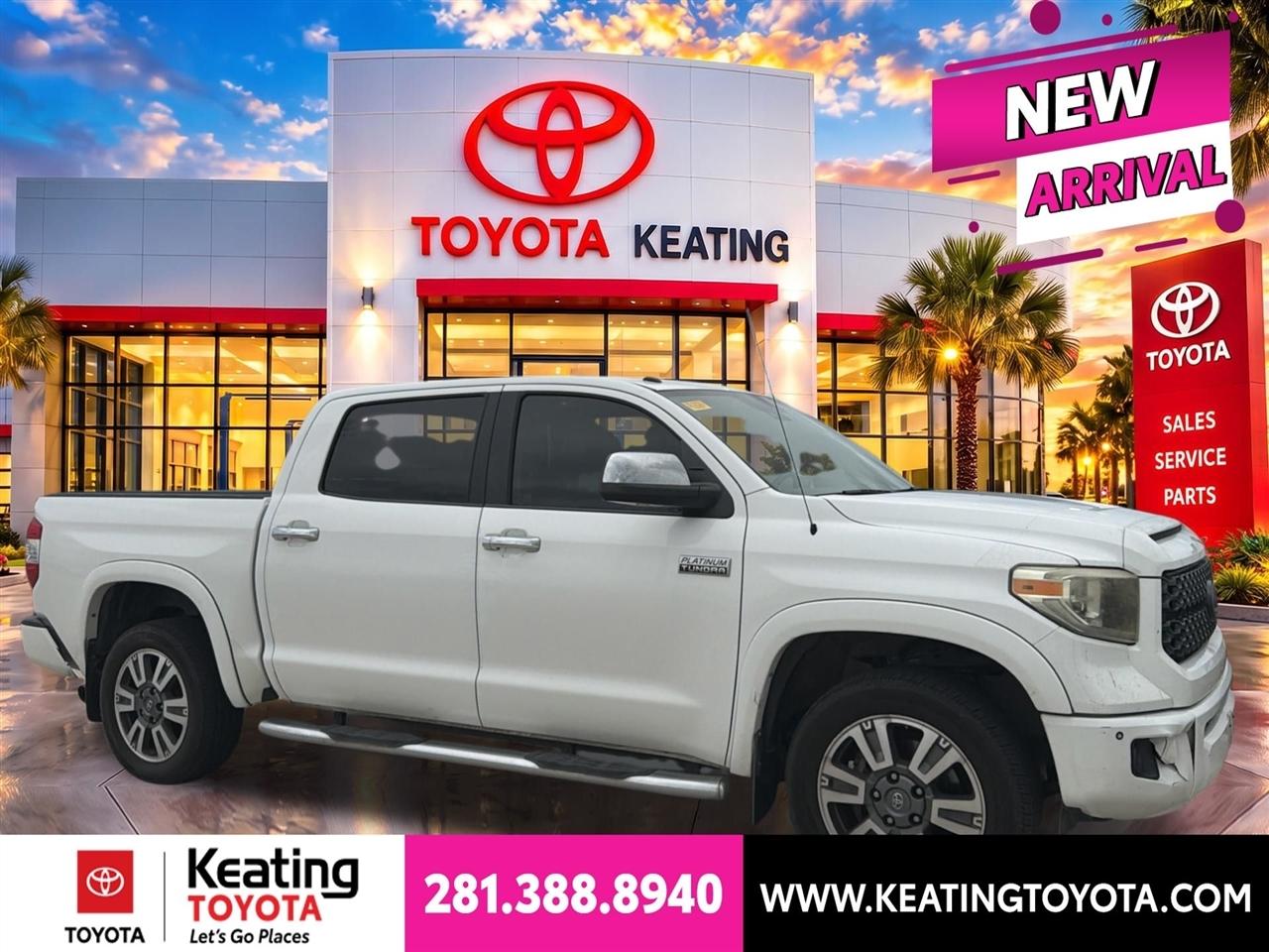 Toyota Tundra Platinum CrewMax 5.7L 4WD 2019