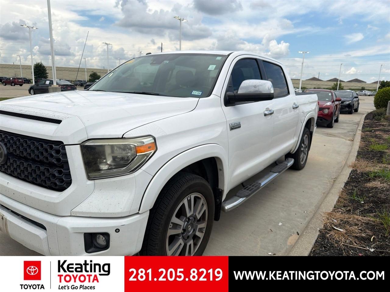 Toyota Tundra Platinum CrewMax 5.7L 4WD 2019