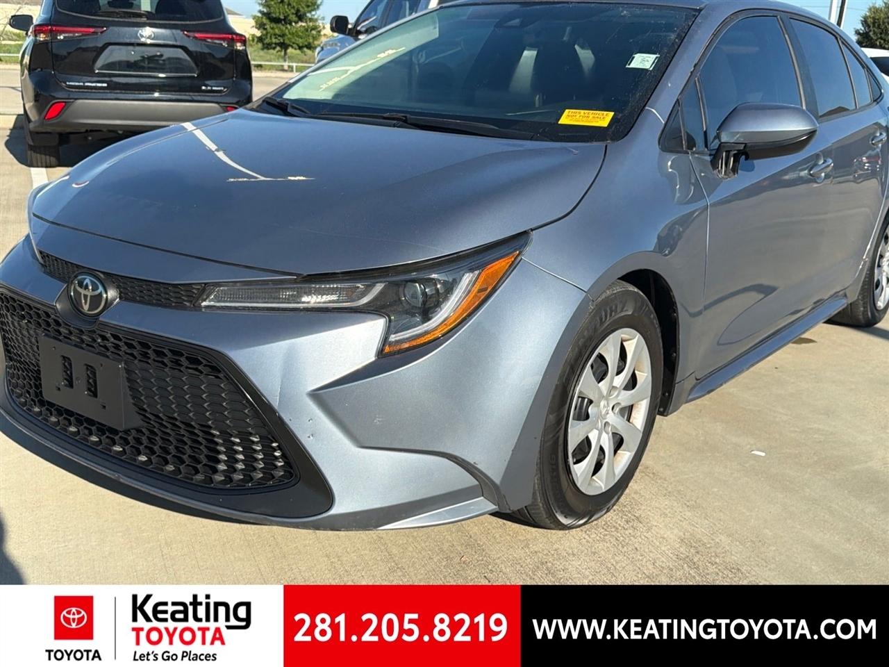 Toyota Corolla LE 2022