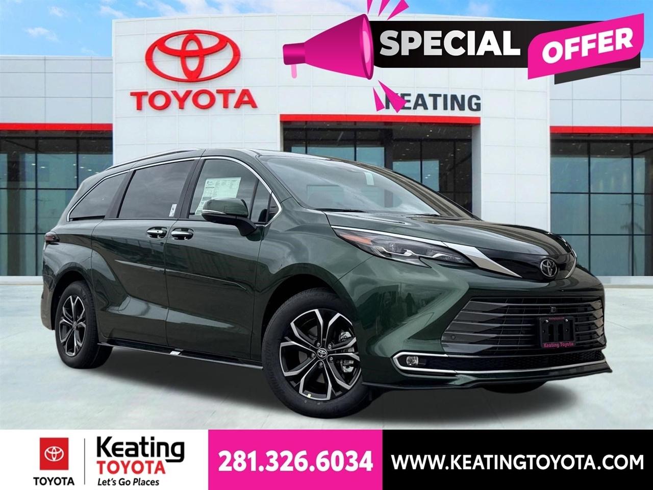2026 Toyota Sienna Platinum 7-Passenger AWD