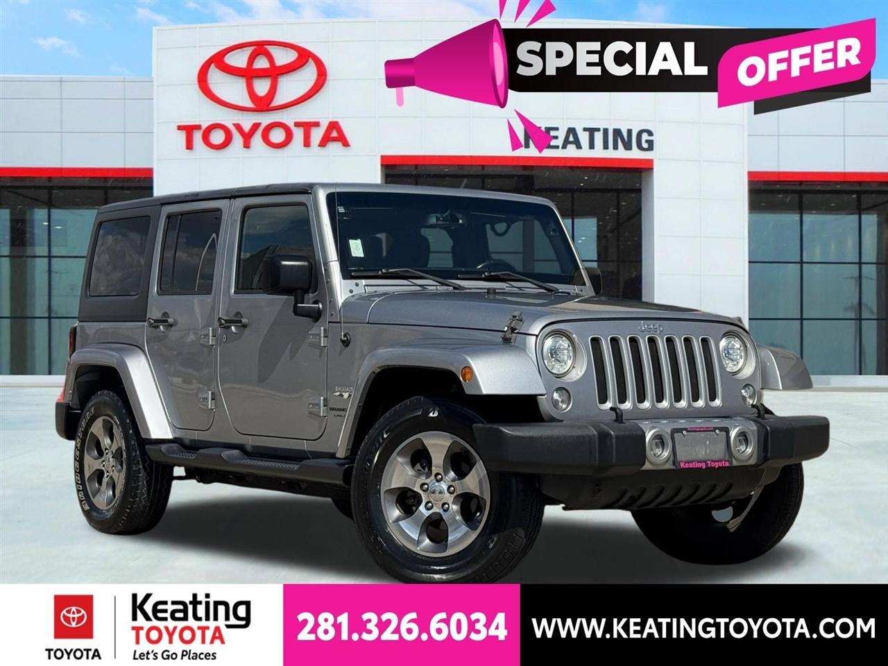2018 Jeep Wrangler JK Unlimited Sahara 4WD