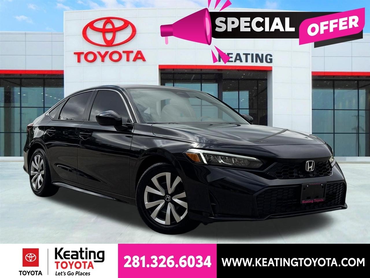 2026 Honda Civic LX Sedan CVT