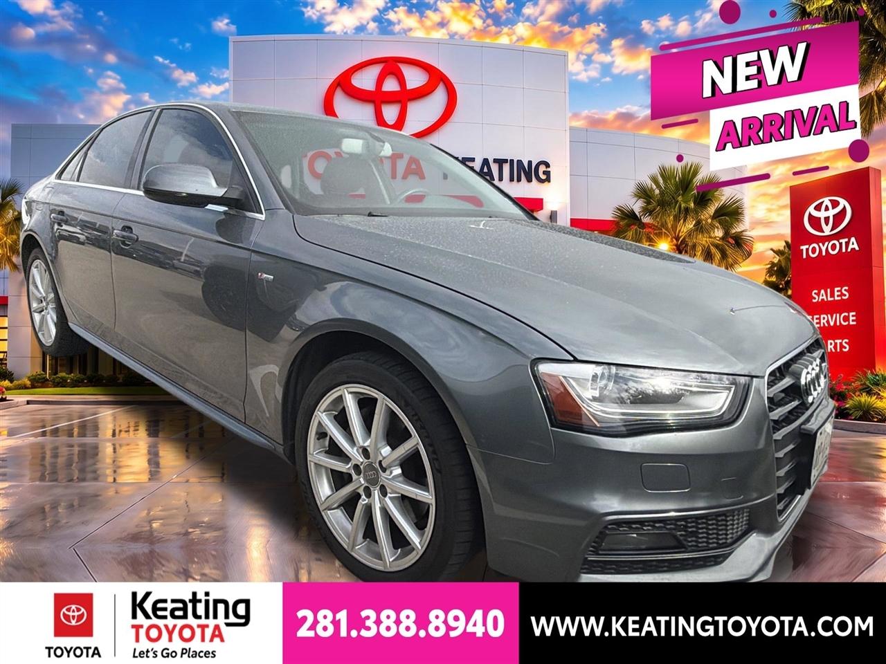 2014 Audi A4 2.0 T Sedan FrontTrak Multitronic