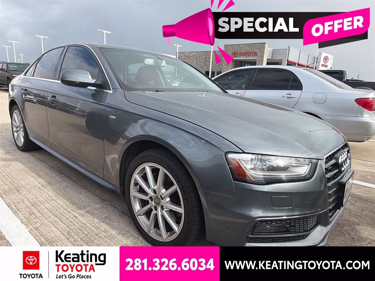 2014 Audi A4 2.0 T Sedan FrontTrak Multitronic