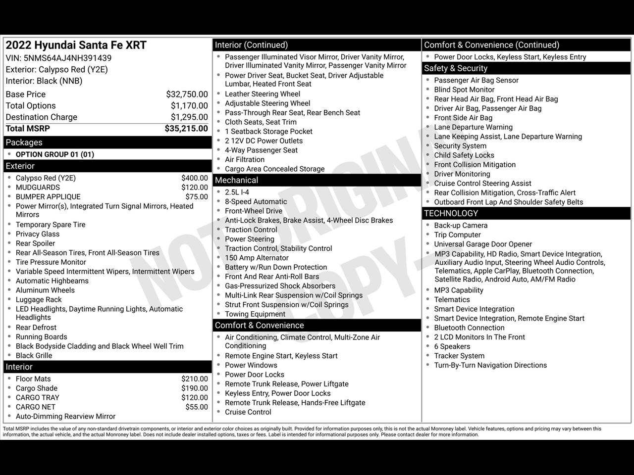 Hyundai Santa Fe SEL w/Convenience Package 2022