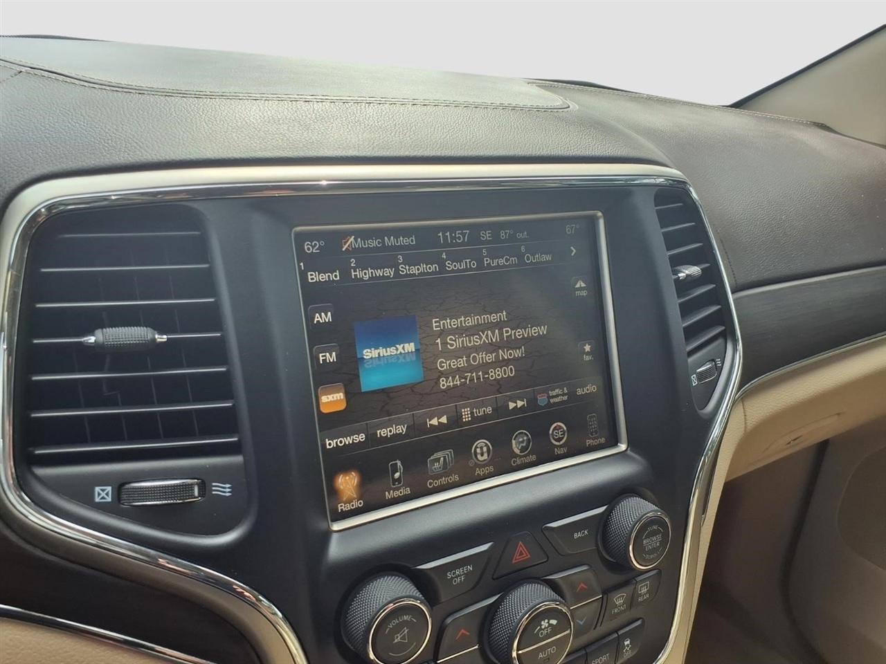 Jeep Grand Cherokee Overland 2WD 2017