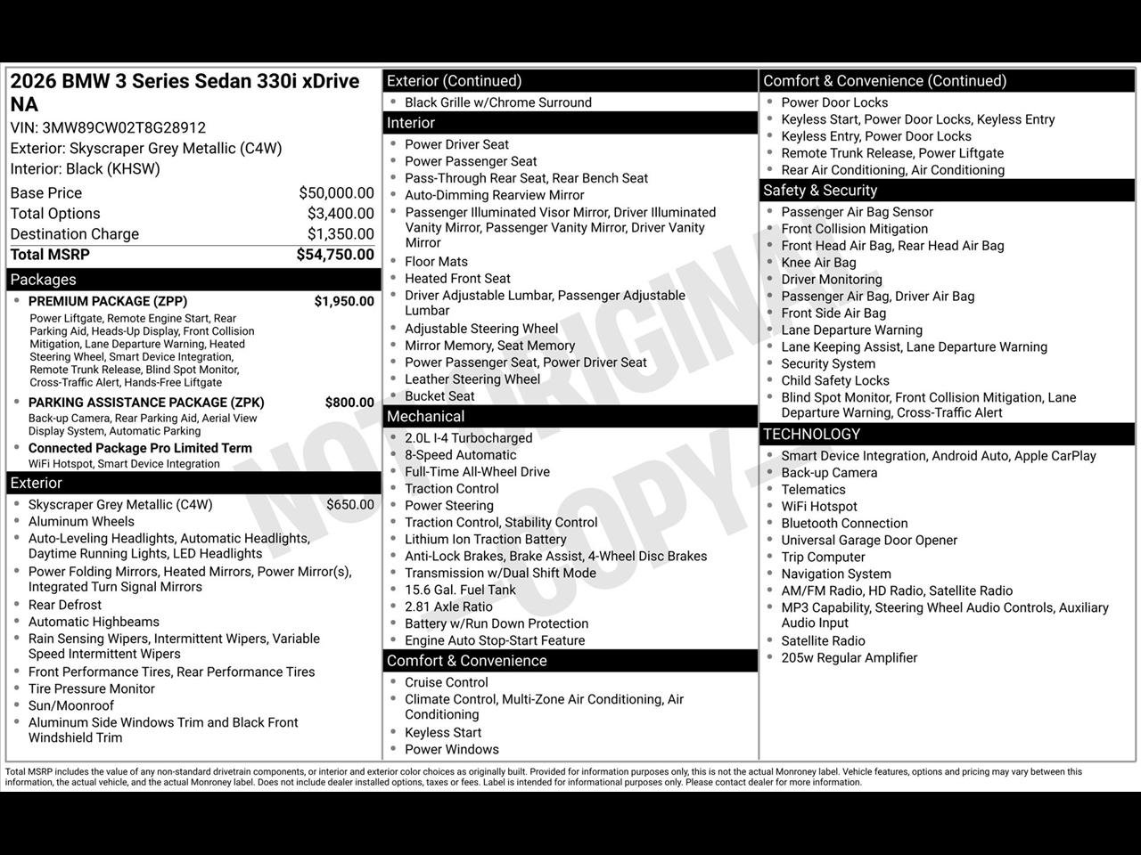 2026 BMW 3-Series 330i xDrive