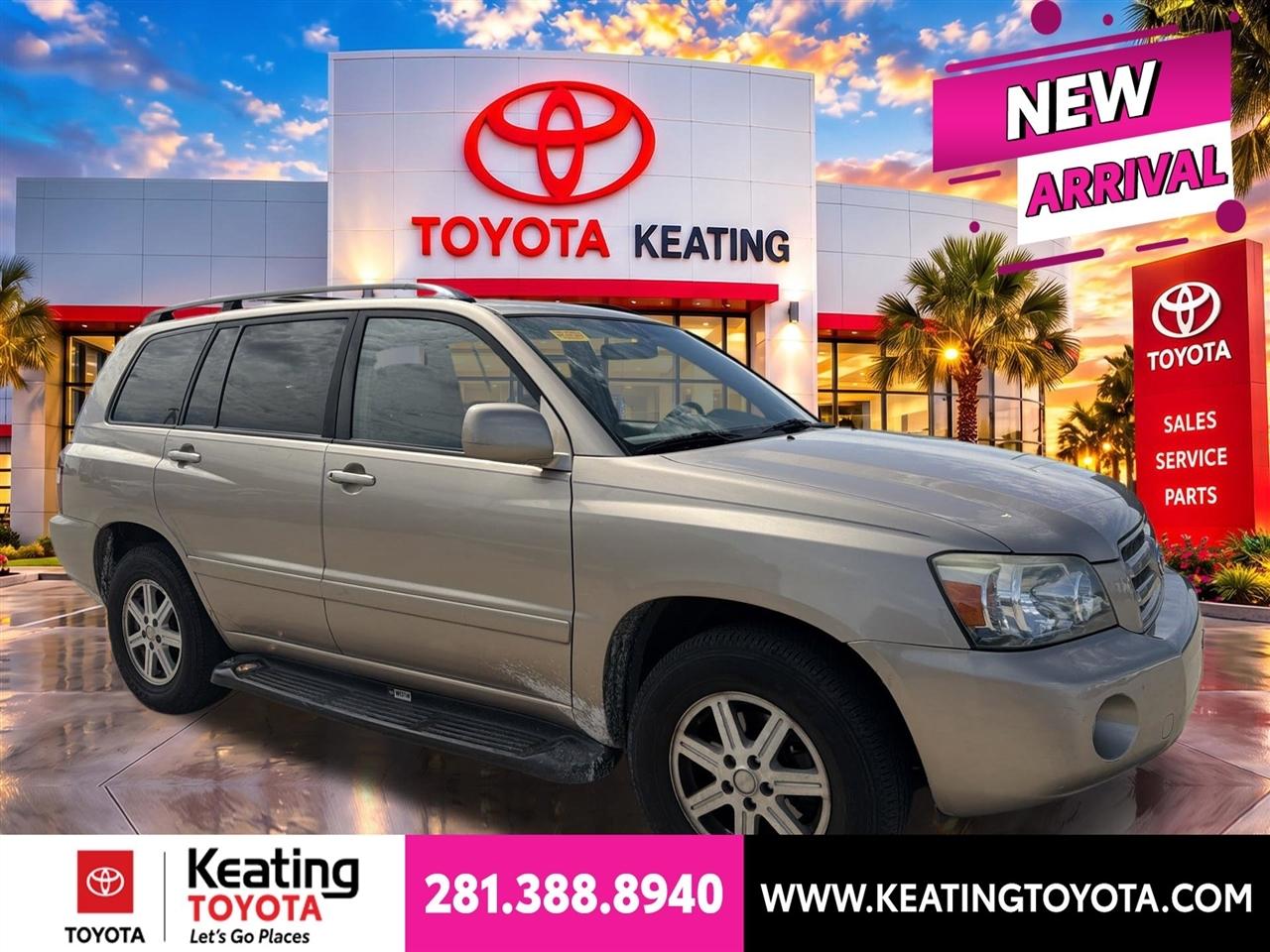 2004 Toyota Highlander V6 2WD with 3rd-Row Seat