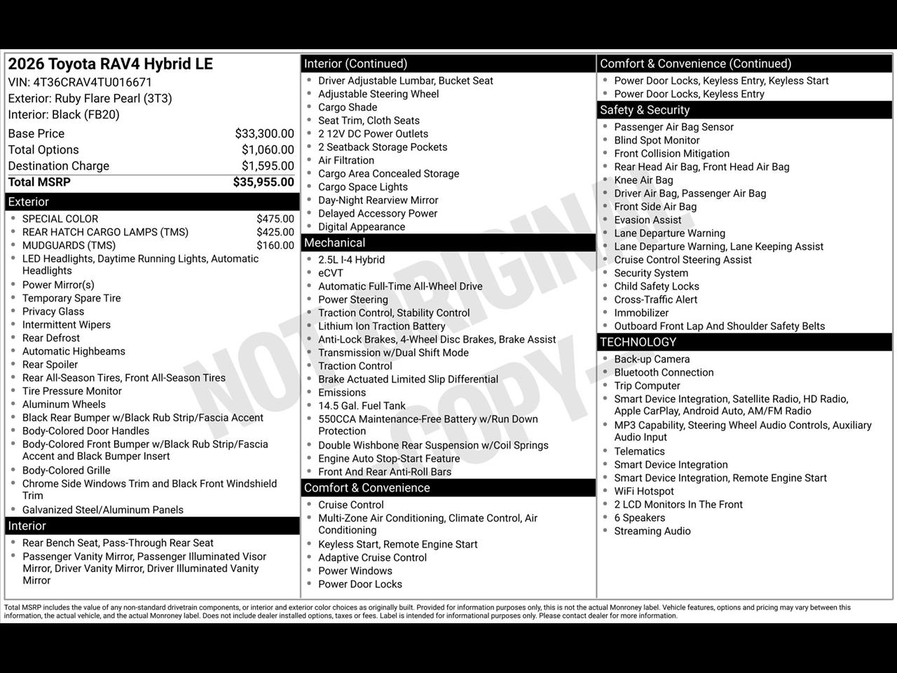 Toyota RAV4 Hybrid XSE AWD 2026