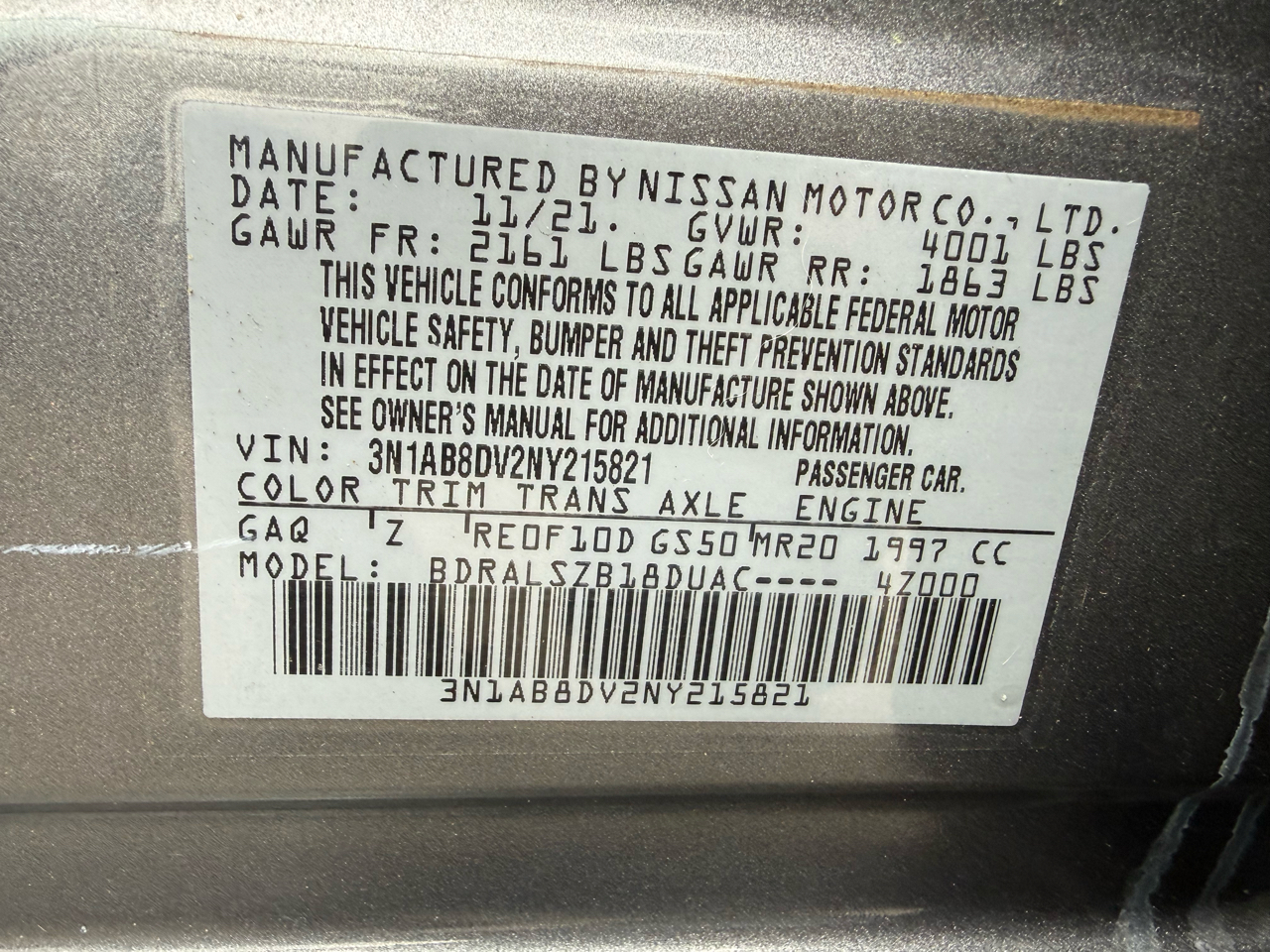 Nissan Sentra SR 2022
