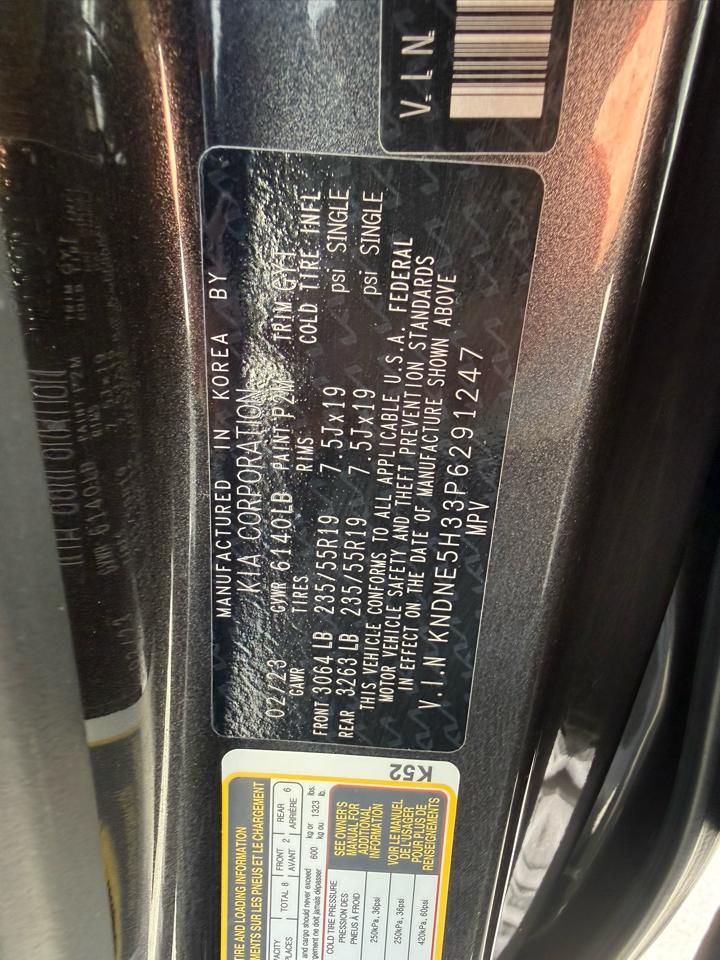 Kia Carnival SX Prestige 2023