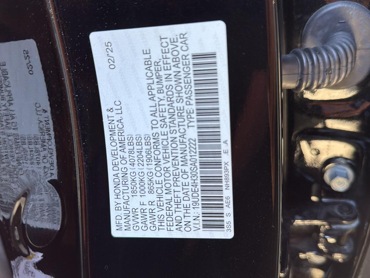 Acura Integra A-SPEC 2025
