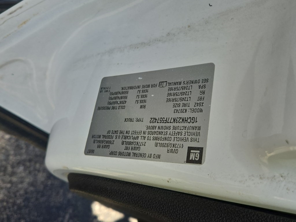 Chevrolet Silverado 2500HD Work Truck Crew Cab 4WD 2007