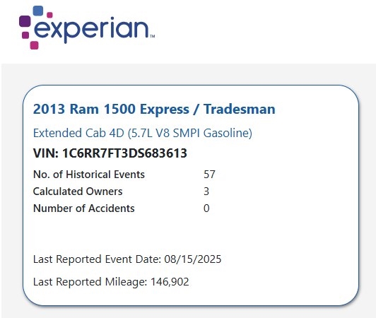 RAM 1500 Tradesman Quad Cab 4WD 2013 RAM 1500 Tradesman Quad Cab 4WD 2013