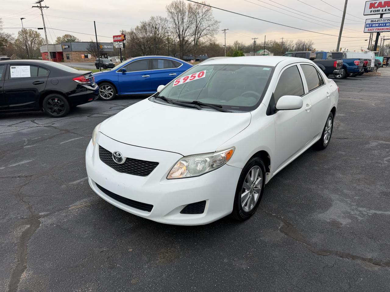 2010 Toyota Corolla Base 5-Speed MT