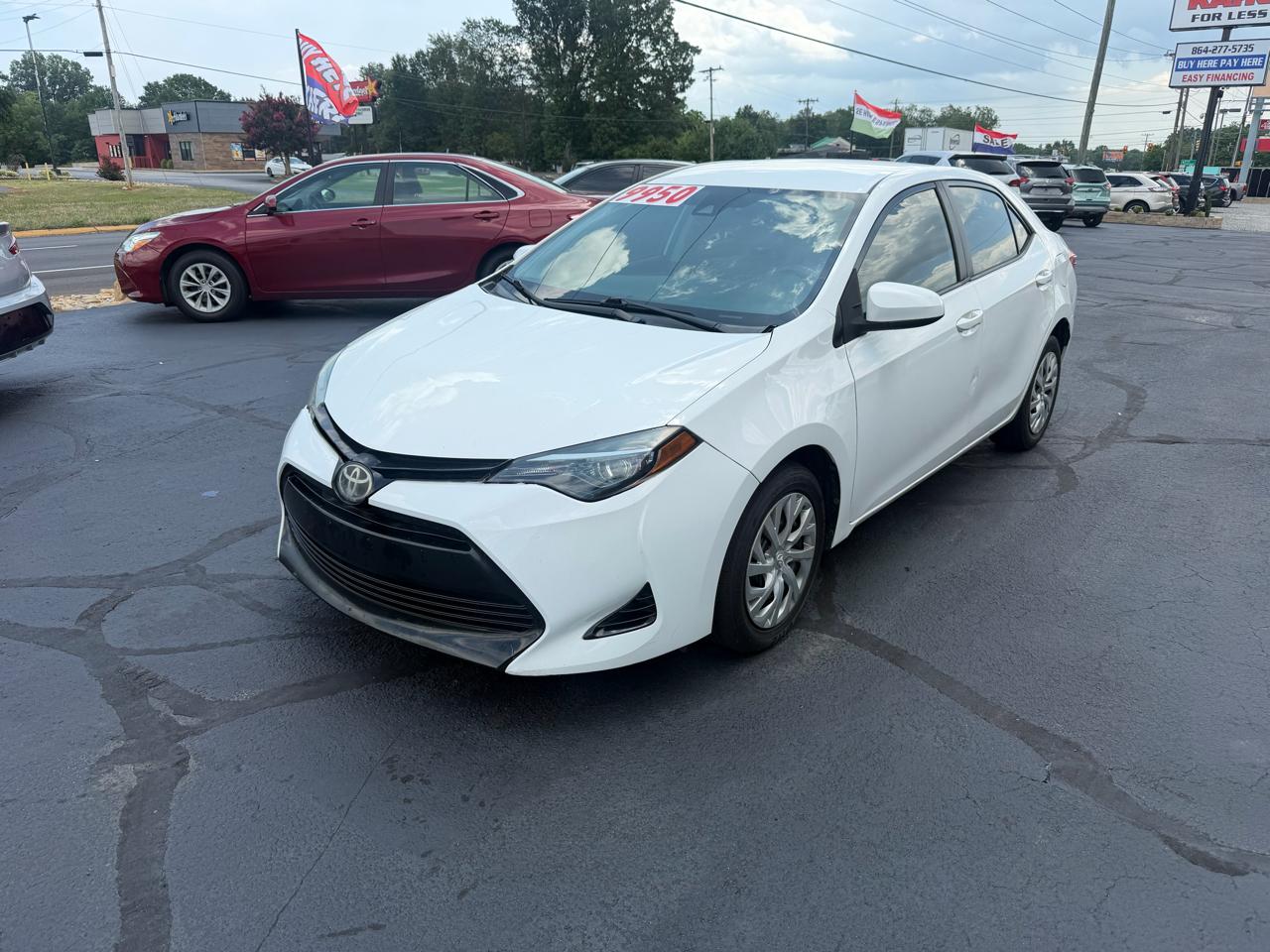 2018 Toyota Corolla XLE CVT (Natl)