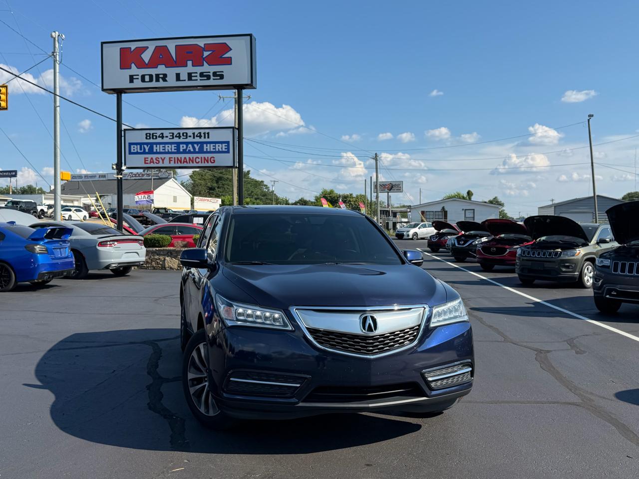 2014 Acura MDX SH-AWD 6-Spd AT w/Tech Package