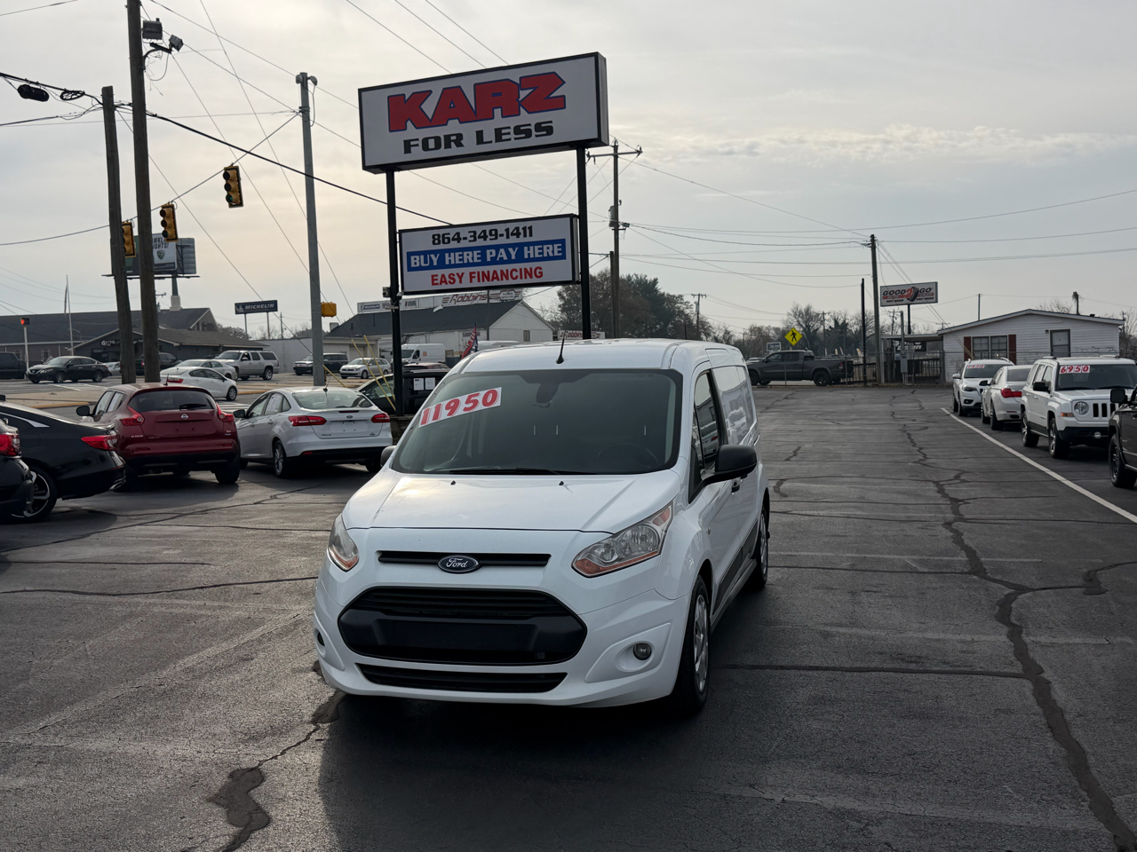 2018 Ford Transit Connect Cargo Van XLT LWB w/Rear Liftgate