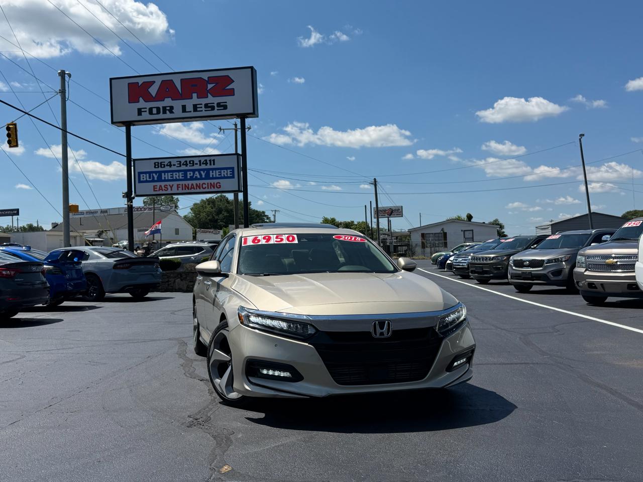2018 Honda Accord Sedan Touring 1.5T CVT