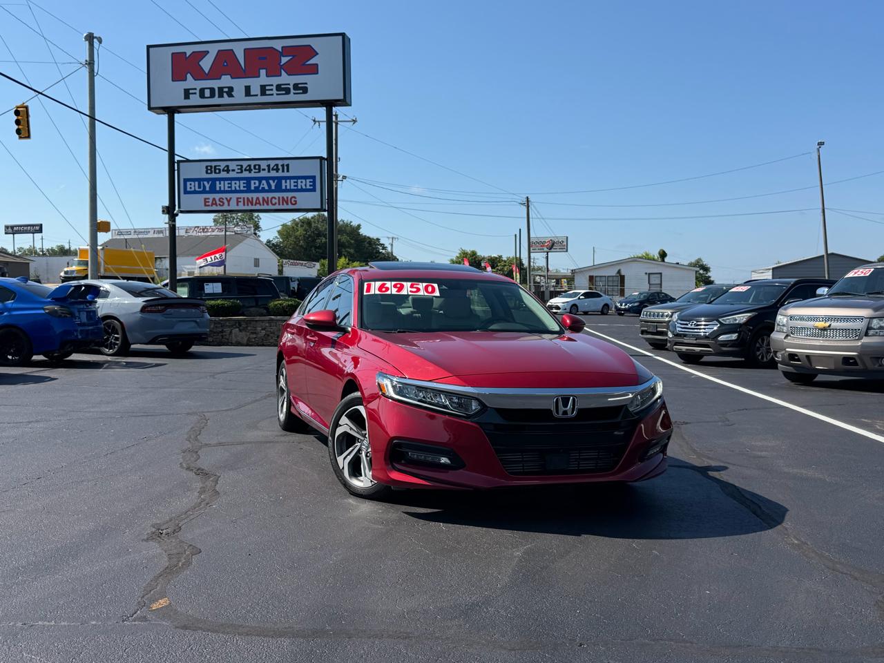 2018 Honda Accord Sedan EX-L 2.0T Auto