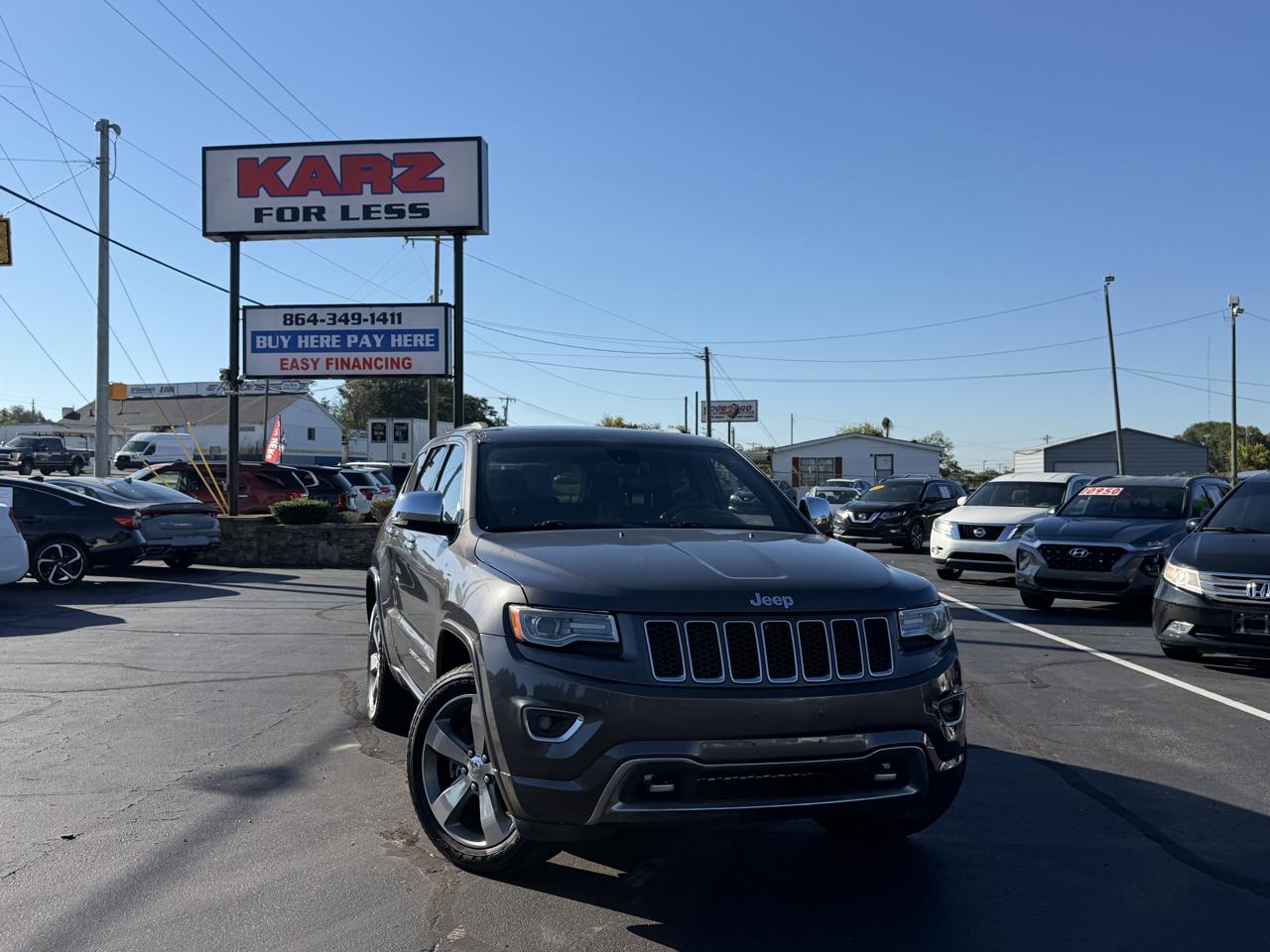 2015 Jeep Grand Cherokee RWD 4dr Overland