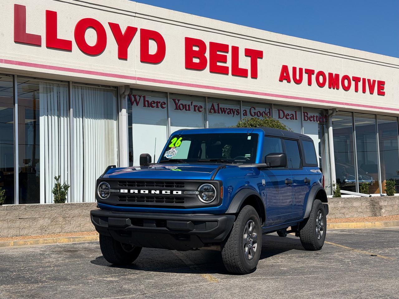 2026 Ford Bronco Big Bend 4 Door 4x4