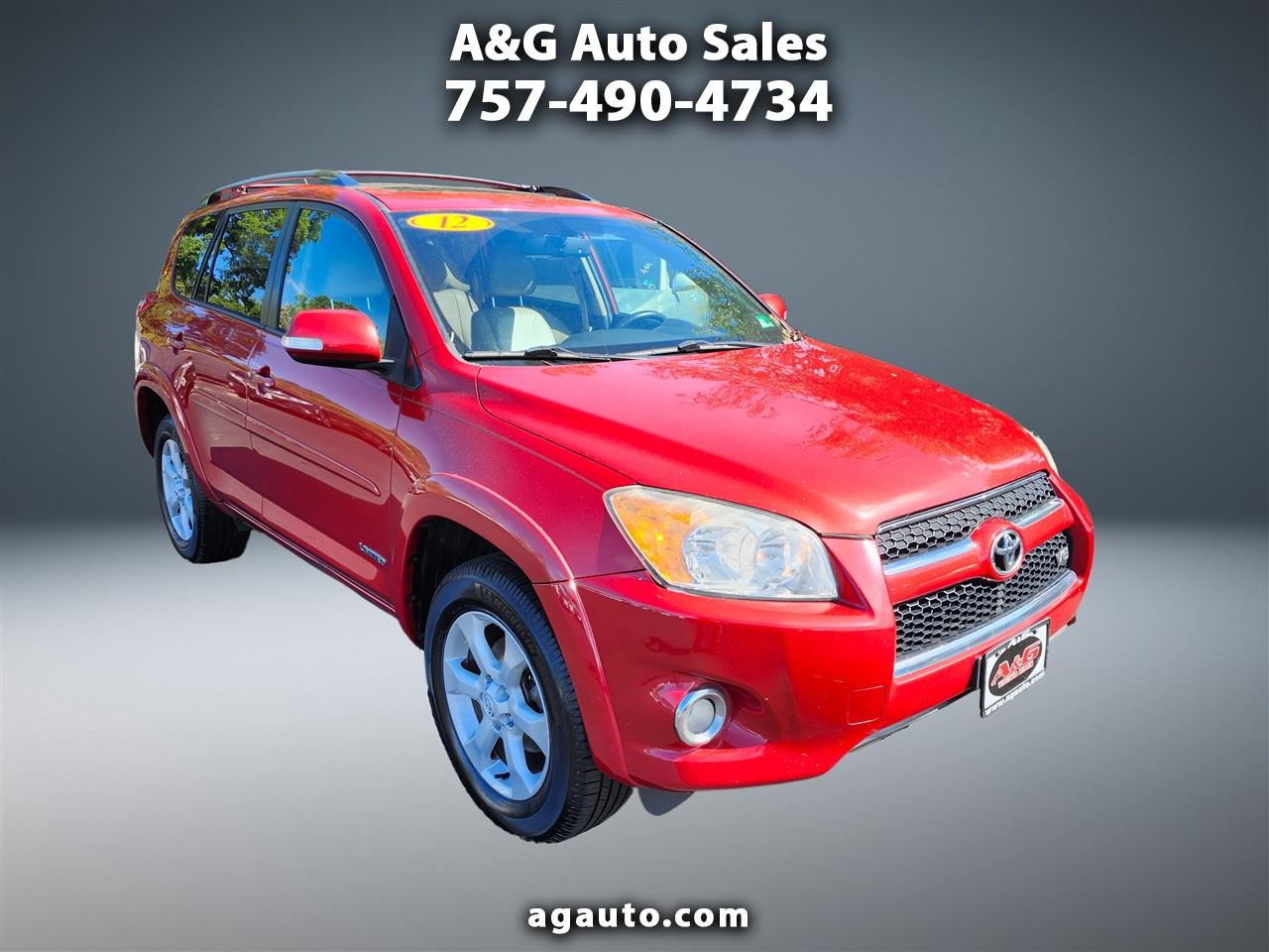 2012 Toyota RAV4 Limited V6 4WD